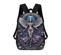 sinyumoney Galactic Angel Steampunk Mochilas Escolares Resistentes Al Agua, Mochilas De Viaje, Bolsas Para Computadoras Portátiles Para Adolescentes, Niñas, Niños, Mujeres Y Hombres 17inch