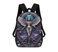 sinyumoney Galactic Angel Steampunk Mochilas Para Niños Mochila Escolar De Moda Mochila Escolar Impresa En 3D Para Niños Estudiantes De Primaria Y Secundaria 17inch