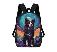 sinyumoney Galactic Canine Majesty 17inch Mochilas Escolares Impresas En 3D, Mochilas Escolares De Moda Para Niños De Primaria Y Secundaria