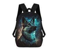 sinyumoney Galactic Canine Majesty -5 17inch Mochilas Escolares Impresas En 3D, Mochilas Escolares De Moda Para Niños De Primaria Y Secundaria