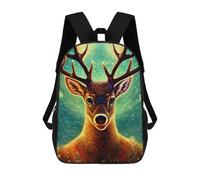 sinyumoney Galactic Deer Majesty -1 Mochila Escolar Infantil Impresa En 3D Para Niños, Mochilas De Viaje, Bolsas Para Libros, Mochila Escolar Infantil 17inch