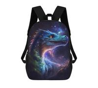 sinyumoney Galactic Dinosaur Art Print-8 Mochila Escolar Infantil Impresa En 3D Para Niños, Mochila De Viaje De Alta Capacidad, Mochilas Para Libros De 17 Pulgadas Para Niños
