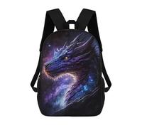 sinyumoney Galactic Dragon Art Print-18 Mochilas Infantiles Impresas En 3D De 17 Pulgadas. Mochila Escolar Informal Impresa En 3D Para Niños De Primaria Y Secundaria.