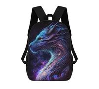 sinyumoney Galactic Dragon Art Print-8 Mochilas Impresas En 3D Para Niños 17inch Mochilas De Moda Informales Para El Día A Día, Bolsas De Viaje, Mochilas Informales Para Exteriores Para Niños Y Niñas