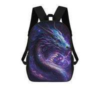 sinyumoney Galactic Dragon Artwork-3 Mochila Escolar De 17 Pulgadas Impresa En 3D Mochilas Infantiles Mochila Genial Impresa En 3D Para Niños De Primaria Y Secundaria