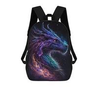 sinyumoney Galactic Dragon Artwork-4 Mochila Escolar, Bolso De Negocios, Bolso Para Portátil Resistente Para Niñas Y Adolescentes 17inch