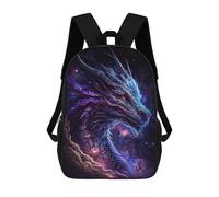 sinyumoney Galactic Dragon Artwork Mochilas Escolares, De Viaje Y Universitarias Para Hombres, Mujeres Y Adolescentes 17inch