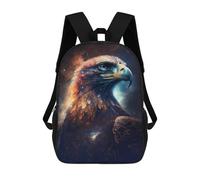 sinyumoney Galactic Eagle Portrait Mochilas Infantiles Mochila Escolar Impresa En 3D Para Niños Mochilas De Viaje Bolsas Para Libros Para Niños 17inch Mochila Escolar