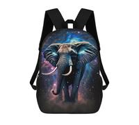 sinyumoney Galactic Elephant Majesty -1 Mochila Escolar Infantil De Moda Informal Mochilas Infantiles Impresas En 3D Mochila Grande Para Niño 17inch