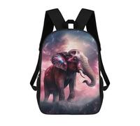 sinyumoney Galactic Elephant Majesty -4 Mochila Para Niños, Adolescentes Y Estudiantes, Mochilas Para Niñas, Mochilas Para Niños Pequeños, Primaria Y Secundaria 17inch