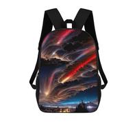 sinyumoney Galactic Firestorm Cosmic Energy Display Mochilas Escolares De Moda Para Papelería, Impermeables, Informales, Para Hombres, Mujeres Y Adolescentes 17inch
