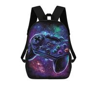 sinyumoney Galactic Gaming Controller 17inch Mochila Escolar Impresa En 3D Para Niños, Mochila Escolar Informal De Moda, Mochilas De Viaje Para Niños Y Estudiantes.