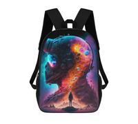 sinyumoney Galactic Helmet Odyssey Mochila Infantil Para Niñas, Mochila Escolar 3D, Mochila Para Niños Pequeños, Mochila Informal De Día, Mochila Escolar De Moda 17inch