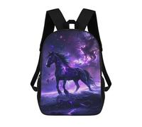 sinyumoney Galactic Horse Wallpaper Mochilas Infantiles Impresas En 3D Para Niños. Mochilas De Viaje De Moda Para Niños. Mochila Escolar Para Estudiantes De Primaria Y Secundaria.