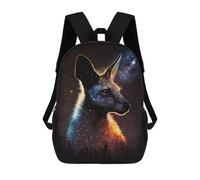 sinyumoney Galactic Kangaroo Profile Mochila Escolar, De Viaje, Universitaria, Para El Campus, Para Actividades Al Aire Libre Y Deportes 17inch