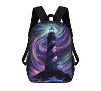 sinyumoney Galactic Lighthouse Mochila De Viaje Para La Universidad Mochilas Para La Escuela/trabajo/viajes 17inch