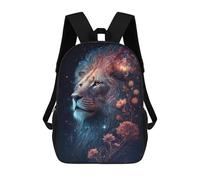 sinyumoney Galactic Lion Majesty -1 Mochila Escolar Infantil Impresa En 3D 17inch Mochilas De Moda Para Niños De Primaria Y Secundaria