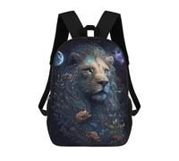 sinyumoney Galactic Lion Majesty -2 Mochila Escolar Impresa En 3D 17inch Mochilas De Moda Para Niños, Mochilas Escolares Para Niños De Primaria Y Secundaria