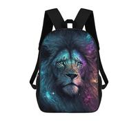 sinyumoney Galactic Lion Majesty -6 Mochila De Peluche Con Dibujos Animados, Mochila 3D Para Niños, Bolsa Escolar, Idea De Regalo De Cumpleaños Para Niños Y Niñas 17inch