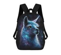 sinyumoney Galactic Llama Art Print-1 Mochila Escolar Resistente Al Agua, Mochila De Viaje, Bolsa Para Computadora - Perfecta Para Viajes, Trabajo Y Uso Diario 17inch