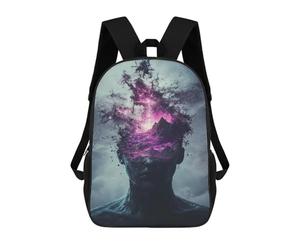sinyumoney Galactic Mind Portal Mochila Escolar, Bolso De Negocios, Bolso Para Portátil Duradero Para Campus, Actividades Al Aire Libre, Viajes Y Deportes 17inch