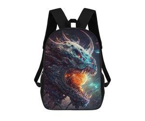 sinyumoney Galactic Monster Devouring Planet Mochila Escolar Secundaria Informal Para Viajes, Mochilas Para El Campus, Actividades Al Aire Libre Y Deportes 17inch