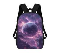 sinyumoney Galactic Moonlit Storms Mochila Escolar Para Ordenador Portátil Para La Escuela/trabajo/viajes: Perfecta Para Viajes, Trabajo Y Uso Diario 17inch