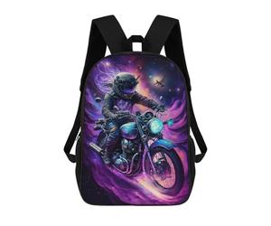sinyumoney Galactic Motorcycle Ride -4 Mochila De Viaje Para La Universidad, Mochilas Para Adolescentes, Chicas, Chicos, Mujeres Y Hombres 17inch