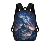 sinyumoney Galactic Mountain Adventure Mochila Escolar De Moda, Mochila Para Material Escolar, Mochila Impermeable Informal Para Acampar, Aventuras Al Aire Libre Y Viajes Diarios 17inch
