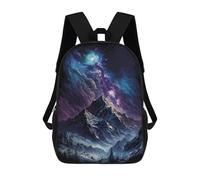 sinyumoney Galactic Mountain Landscape -1 Mochilas Infantiles Mochila Escolar Impresa En 3D Para Niños Mochilas De Viaje Bolsas Para Libros Para Niños 17inch Mochila Escolar