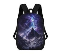 sinyumoney Galactic Mountain Majesty -1 Mochila Escolar Impresa En 3D 17inch Mochilas De Moda Para Niños, Mochilas Escolares Para Niños De Primaria Y Secundaria