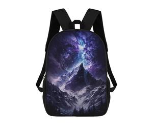 sinyumoney Galactic Mountain Majesty -1 Mochila Escolar Ligera Para Aeropuerto Y Universidad Para Estudiantes. Mochila Para La Escuela/trabajo/viajes 17inch