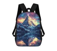 sinyumoney Galactic Mountain Reflections -1 Mochila Escolar, Mochila De Viaje Para La Universidad, Mochilas Para Niñas Y Adolescentes 17inch