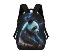 sinyumoney Galactic Panda Art Print-3 Mochila Escolar Infantil Impresa En 3D 17inch Mochilas De Moda Para Niños De Primaria Y Secundaria