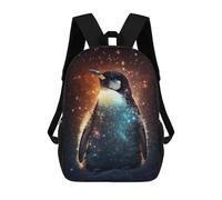 sinyumoney Galactic Penguin Art Print-1 Mochilas Infantiles Impresas En 3D Para Niños. Mochilas De Viaje De Moda Para Niños. Mochila Escolar Para Estudiantes De Primaria Y Secundaria.