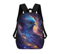 sinyumoney Galactic Phoenix Art Print -3 Mochila Escolar Infantil De 17 Pulgadas, Mochila Escolar Impresa En 3D Para Niños De Primaria Y Secundaria