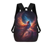 sinyumoney Galactic Phoenix Rise -1 Mochilas Infantiles Impresas En 3D, Mochilas De Moda Informales, Mochilas De Viaje Bonitas, Mochilas Informales Para Exteriores Para Niños Y Niñas 17inch