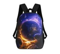 sinyumoney Galactic Planet Orbiting Asteroids Mochila Para Niños, Adolescentes Y Estudiantes, Mochilas Para Niñas, Mochilas Para Niños Pequeños, Primaria Y Secundaria 17inch