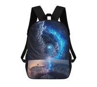sinyumoney Galactic Portal Unveiled -1 Mochila Escolar Informal Para El Día A Día, Para La Escuela, El Trabajo Y Los Viajes Para Hombres, Mujeres Y Adolescentes. 17inch