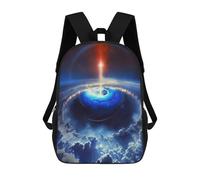sinyumoney Galactic Portal Unveiled Mochila Escolar De Moda, Mochila Para Material Escolar, Mochila Impermeable Informal Para Acampar, Aventuras Al Aire Libre Y Viajes Diarios 17inch