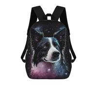 sinyumoney Galactic Pup Portrait -7 Mochilas Infantiles Impresas En 3D De 17 Pulgadas. Mochila Escolar Informal Impresa En 3D Para Niños De Primaria Y Secundaria.