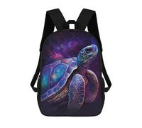 sinyumoney Galactic Sea Turtle Art Print-1 Mochila De Viaje Para La Universidad, Mochilas Para Adolescentes, Chicas, Chicos, Mujeres Y Hombres 17inch