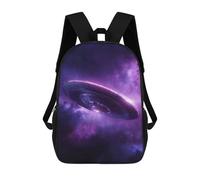 sinyumoney Galactic Spaceship Adventure Mochila De Negocios Para Portátil, Mochila Unisex Informal Para Niñas, Niños Y Adolescentes 17inch