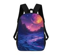 sinyumoney Galactic Stream Planet Mochila Escolar Resistente Al Agua, Mochila De Viaje, Bolsa Para Computadora Para La Escuela/trabajo/viajes 17inch