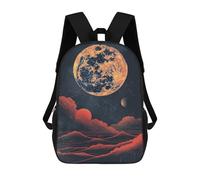 sinyumoney Galactic Sunset Landscape Mochila Escolar, Bolso De Negocios, Bolso Para Portátil Duradero Para Campus, Actividades Al Aire Libre, Viajes Y Deportes 17inch