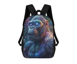 sinyumoney Galactic Titan The Cosmic Ape Mochilas Para Niños Mochila Escolar Mochila Escolar Impresa En 3D Para Niños Estudiantes De Primaria Y Secundaria 17inch