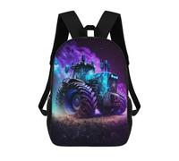 sinyumoney Galactic Tractor Adventure-12 17inch Mochila Escolar Impresa En 3D Para Niños, Mochila Escolar Informal De Moda, Mochilas De Viaje Para Niños Y Estudiantes.