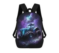 sinyumoney Galactic Tractor Adventure-13 Mochila Escolar Impresa En 3D 17inch Mochilas De Moda Para Niños, Mochilas Escolares Para Niños De Primaria Y Secundaria