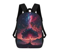 sinyumoney Galactic Tree of Dreams -1 Mochila Escolar Infantil Impresa En 3D Para Niños, Mochilas De Viaje De Alta Capacidad, Bolsas Para Libros, Mochila Escolar Infantil 17inch