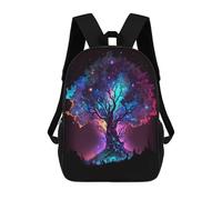sinyumoney Galactic Tree of Life -12 Mochila Escolar Para Niñas Mochila Impermeable Mochila Informal De Día Mochila Ligera Para Niño Y Niña Mochila Escolar 17inch